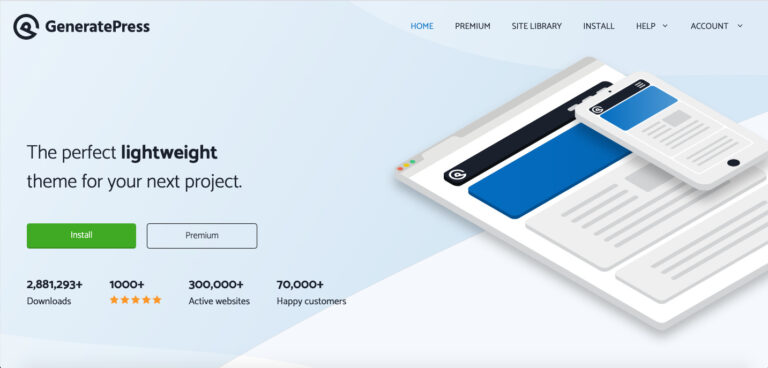 GeneratePress – here I come!